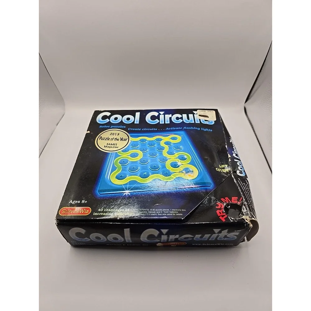 Cool Circuits by Science Wiz Puzzle 40 Challenging Puzzles